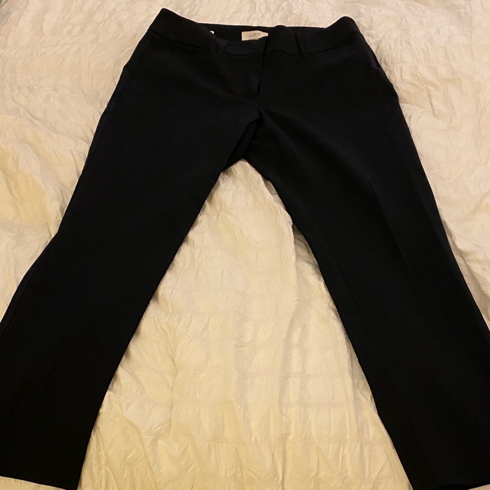 LOFT Women's Classic Black Skinny Pants
